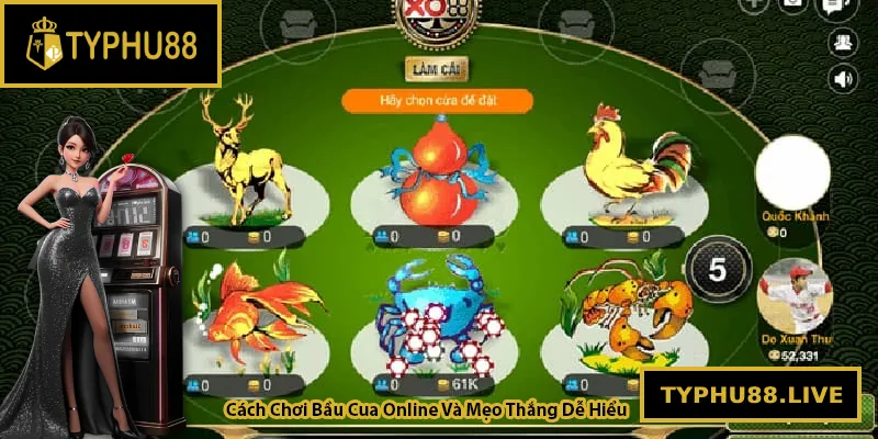 Bầu Cua Online – Cách Chơi Và Mẹo Thắng Dễ Hiểu 2025