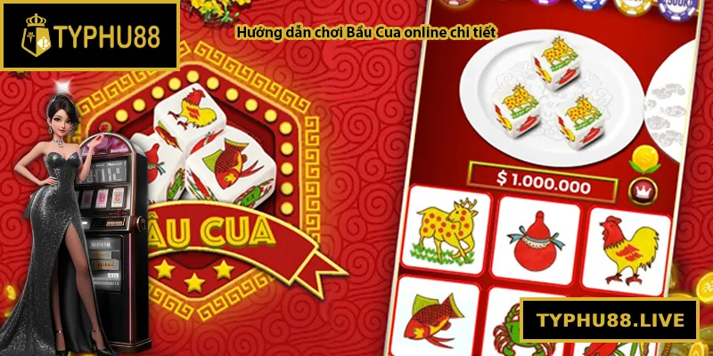 Hướng dẫn chơi Bầu Cua online chi tiết