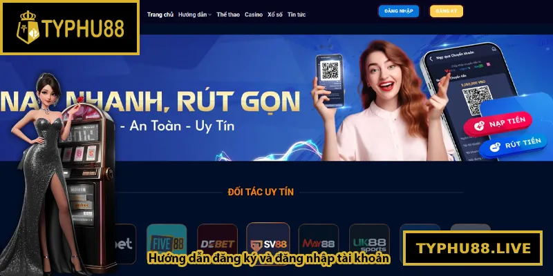 Hướng dẫn đăng ký và đăng nhập tài khoản