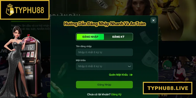 Hướng Dẫn Đăng Nhập Typhu88 Nhanh Và An Toàn