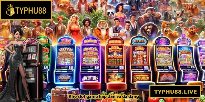 Kho slot game hấp dẫn và đa dạng tại Typhu88