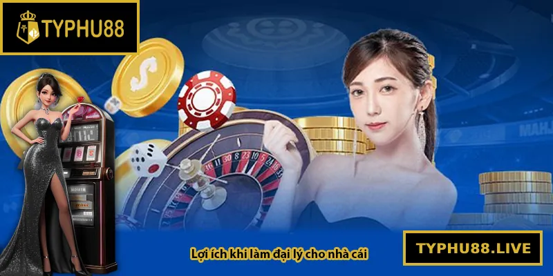 Lợi ích khi làm đại lý cho nhà cái Typhu88