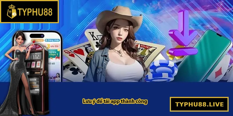 Lưu ý để tải app Typhu88 thành công