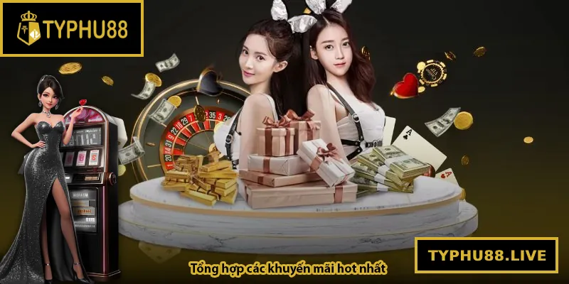 Tổng hợp các khuyến mãi hot nhất Typhu88