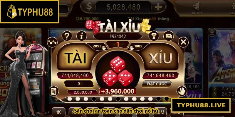 Typhu88 là sân chơi an toàn cho dân chơi nổ hũ